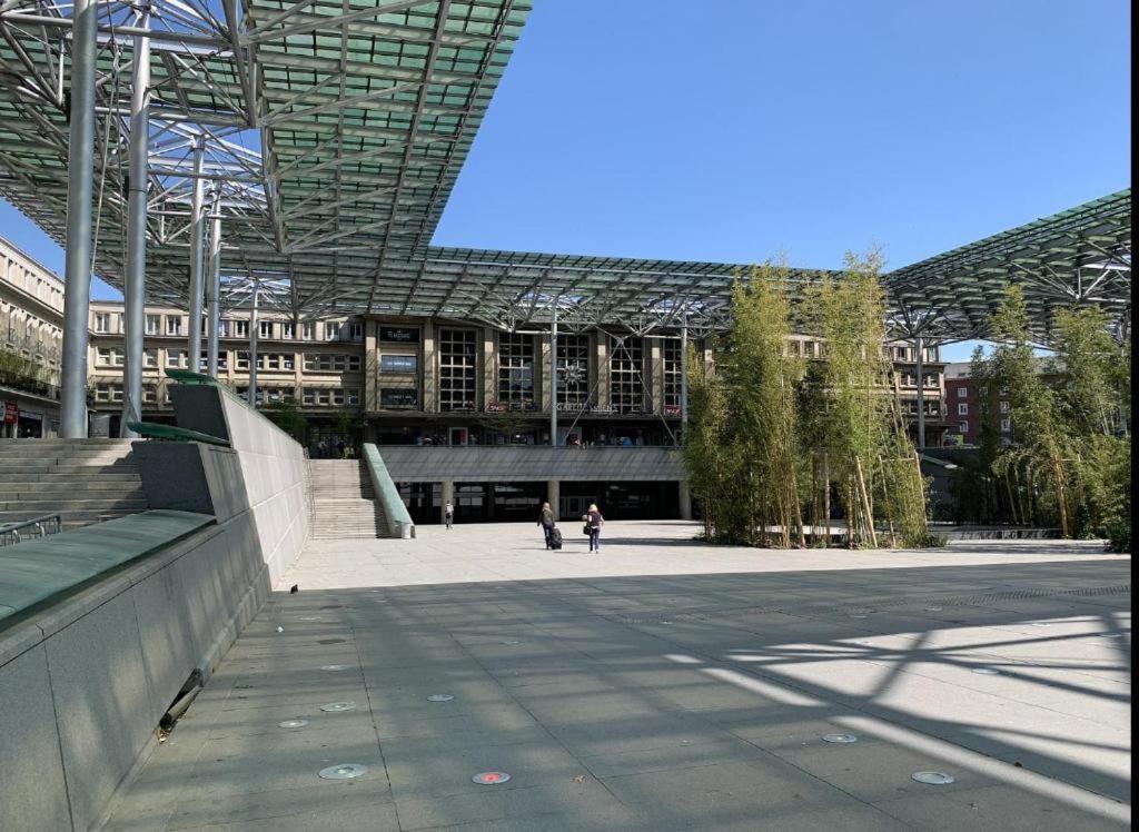 Grand Studio Amiens Gare Tout Confort Wifi Netflix 2Pers Esterno foto