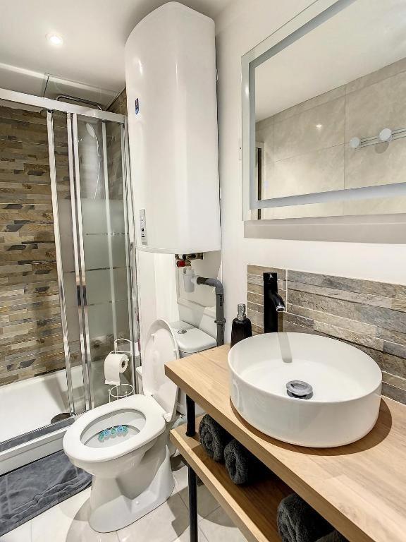 Grand Studio Amiens Gare Tout Confort Wifi Netflix 2Pers Esterno foto