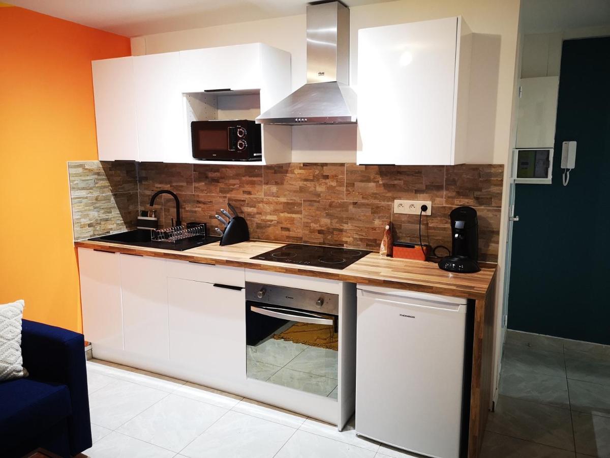 Grand Studio Amiens Gare Tout Confort Wifi Netflix 2Pers Esterno foto